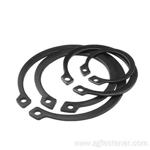 black oxide coating Retaining Rings For Shafts DIN471